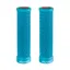FUNN Holeshot Mountain Bike Grips with Single Sided Locking Clamp in Turquoise